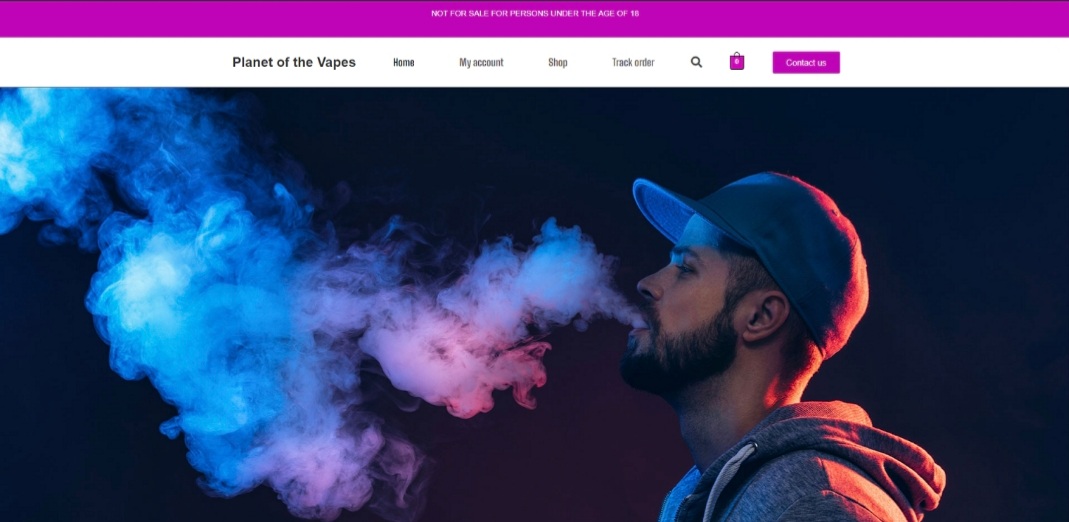 Planet Of The Vapes Online store